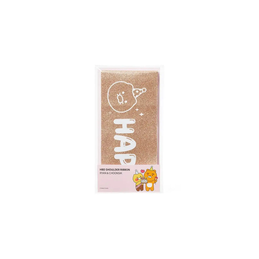 Kakao Friends - Ryan & Choonsik HBD Shoulder Ribbon - Kakao Friends - Home & Living, Accessories - Harumio