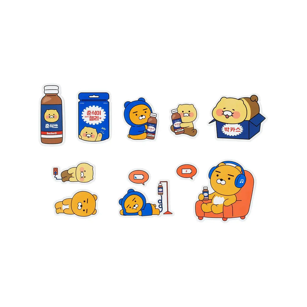 Bacchus x Kakao Friends - Deco Sticker Set