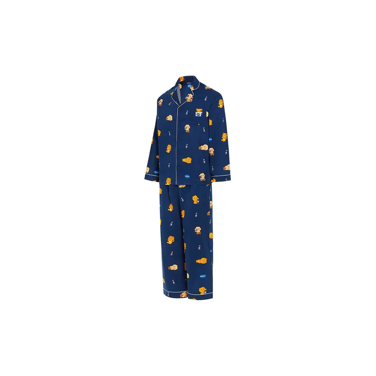 Bacchus x Kakao Friends - Deep Blue Men Pajamas Set - Bacchus x Kakao Friends - Clothing - Harumio