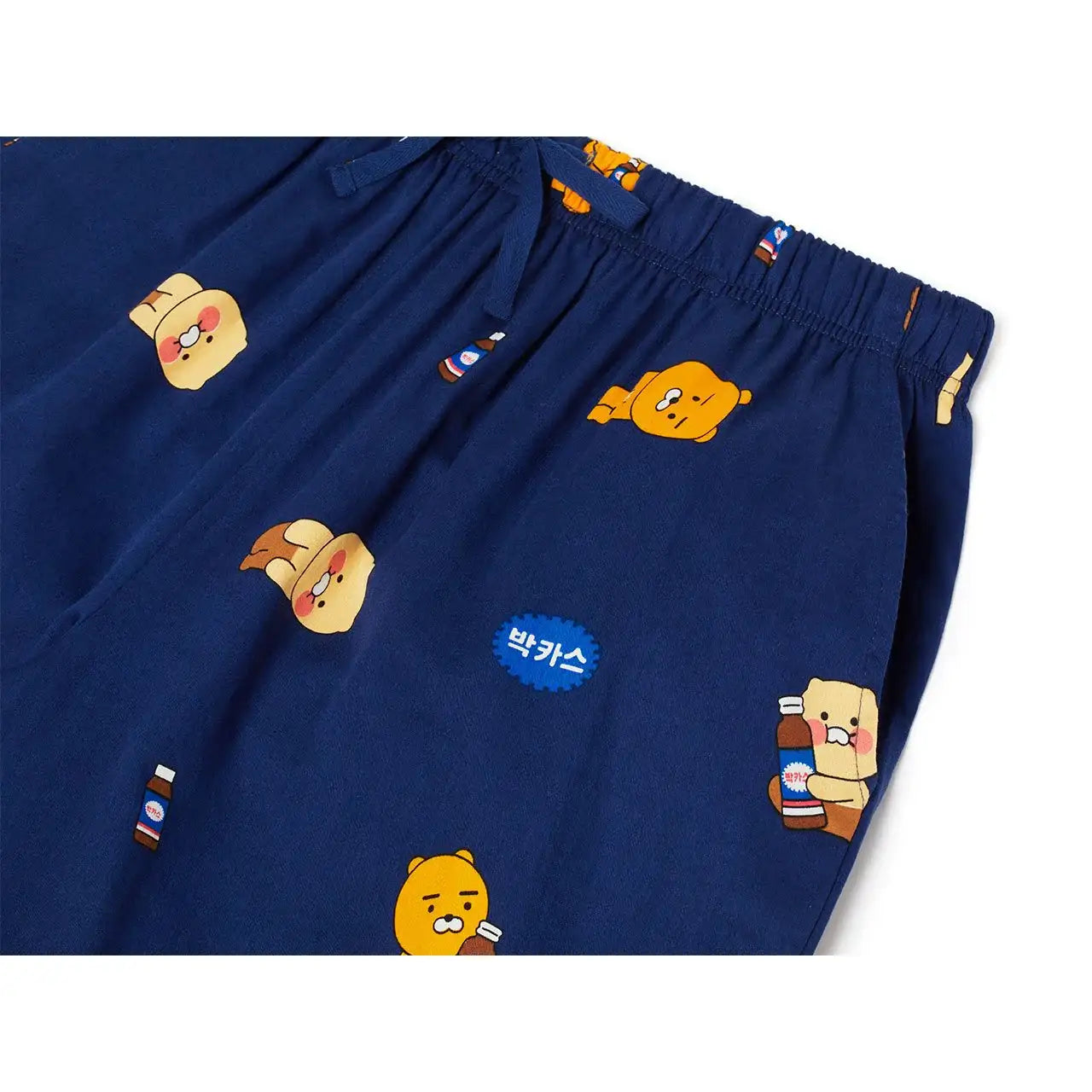 Bacchus x Kakao Friends - Deep Blue Men Pajamas Set - Bacchus x Kakao Friends - Clothing - Harumio