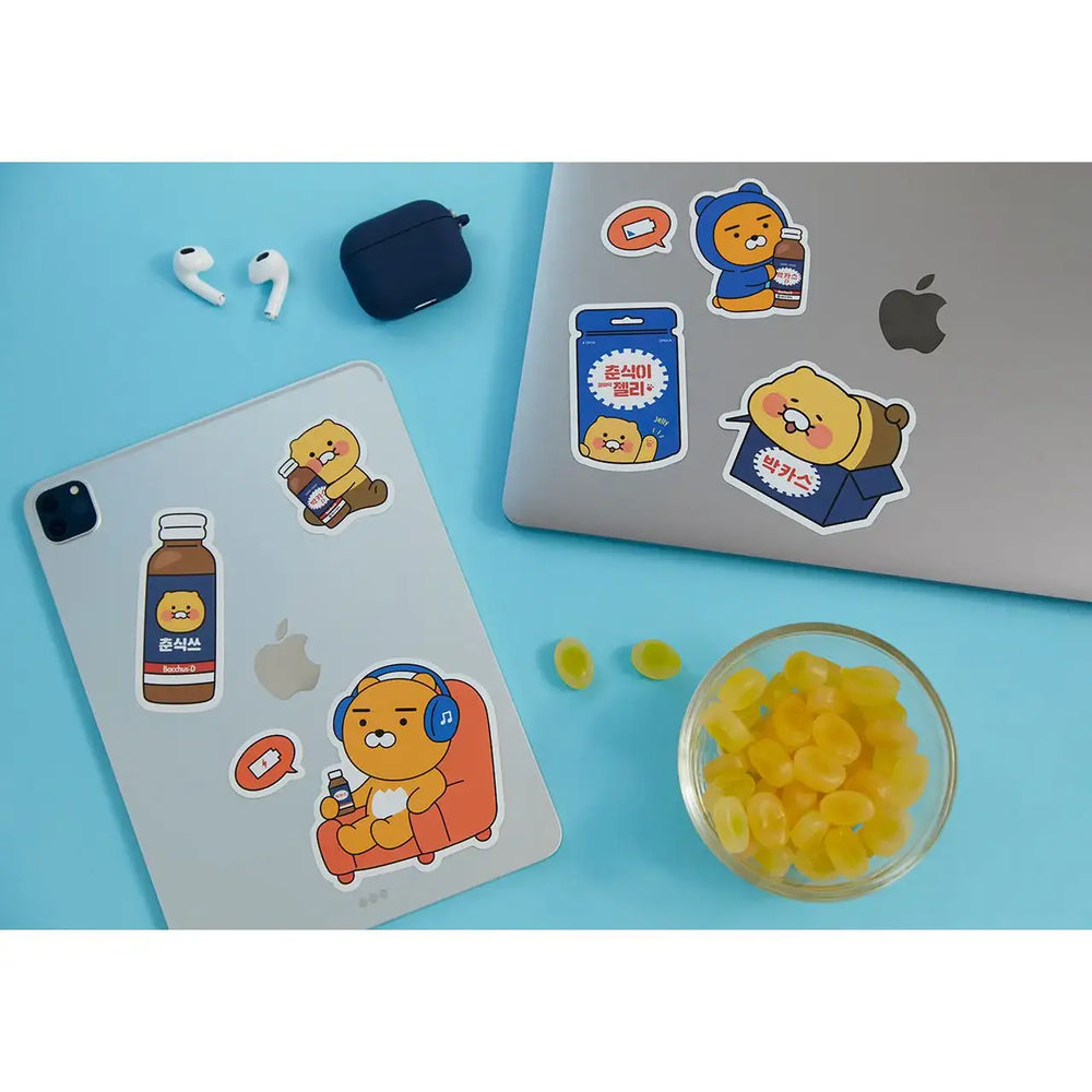 Bacchus x Kakao Friends - Deco Sticker Set