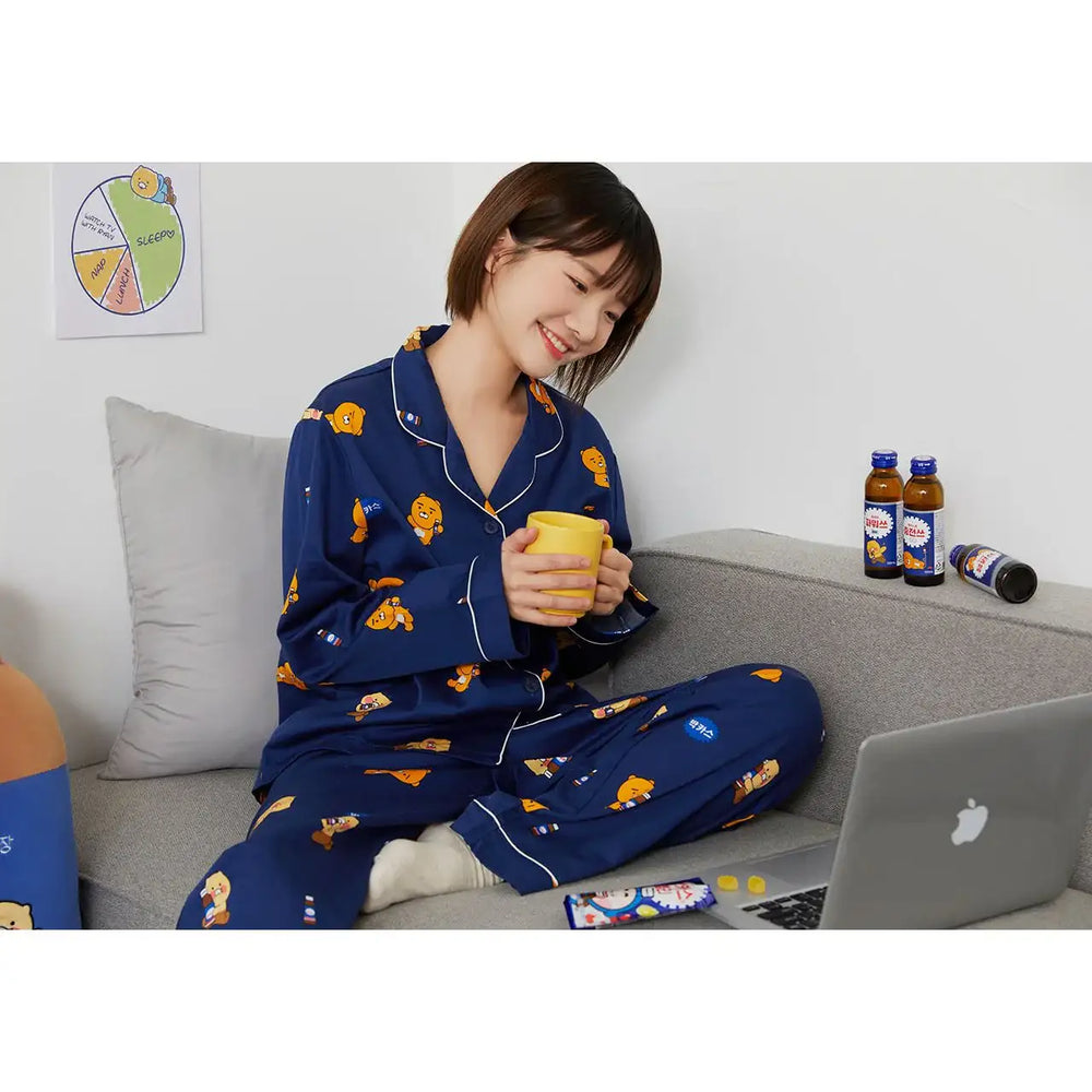Bacchus x Kakao Friends - Pajamas Set (Women) - Bacchus x Kakao Friends - Clothing - Harumio