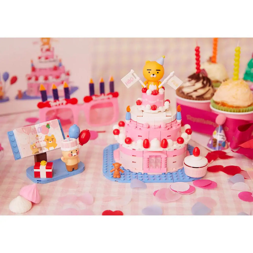Kakao Friends - Ryan & Choonsik Cake Brick Figure - Kakao Friends - Home & Living, Accessories - Harumio