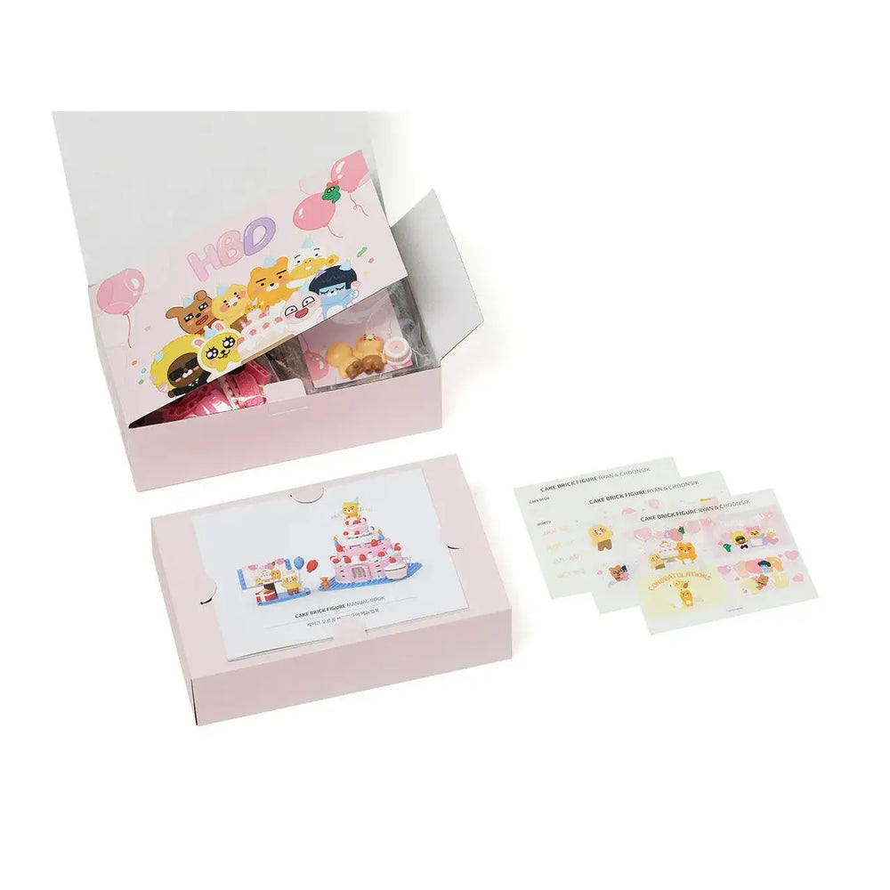 Kakao Friends - Ryan & Choonsik Cake Brick Figure - Kakao Friends - Home & Living, Accessories - Harumio