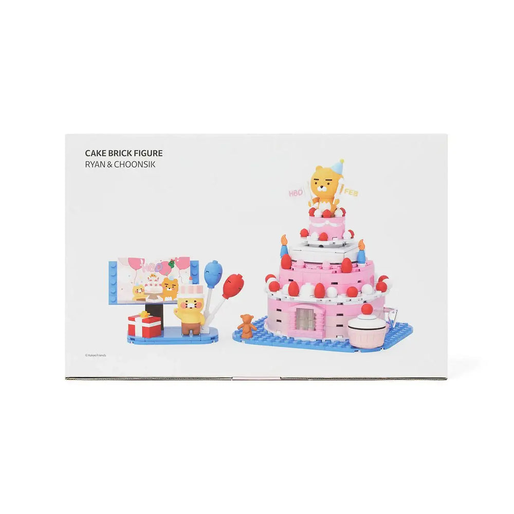 Kakao Friends - Ryan & Choonsik Cake Brick Figure