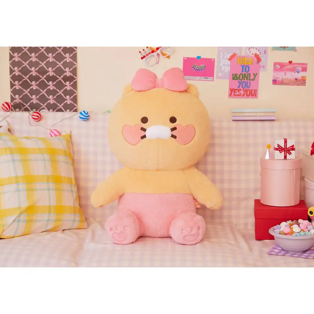 Kakao Friends - Choonsik Heart Mega Plush Doll - Kakao Friends - Plush - Harumio