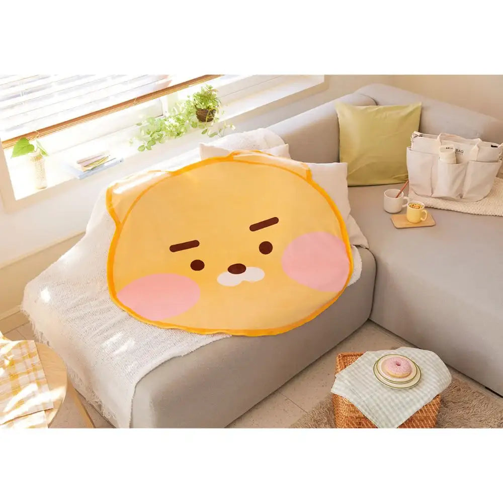 Kakao Friends - Newborn Baby Dreaming Ryan Face Blanket