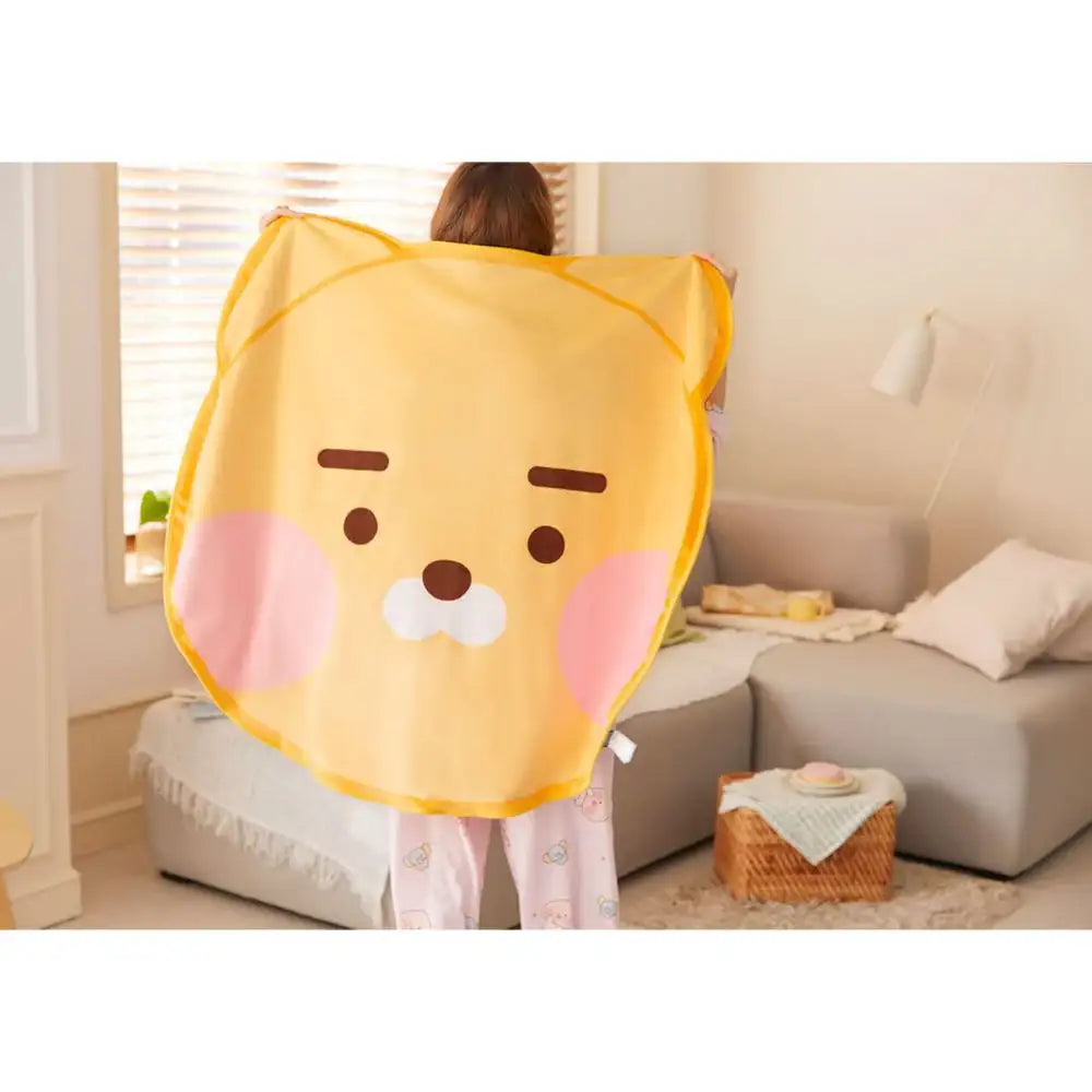 Kakao Friends - Newborn Baby Dreaming Ryan Face Blanket - Kakao Friends - Home & Living, Accessories - Harumio