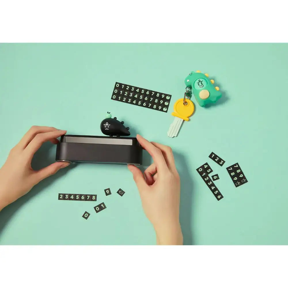 Kakao Friends - Jordy Black Edition Car Parking Number Plate - Kakao Friends - Home & Living, Accessories - Harumio