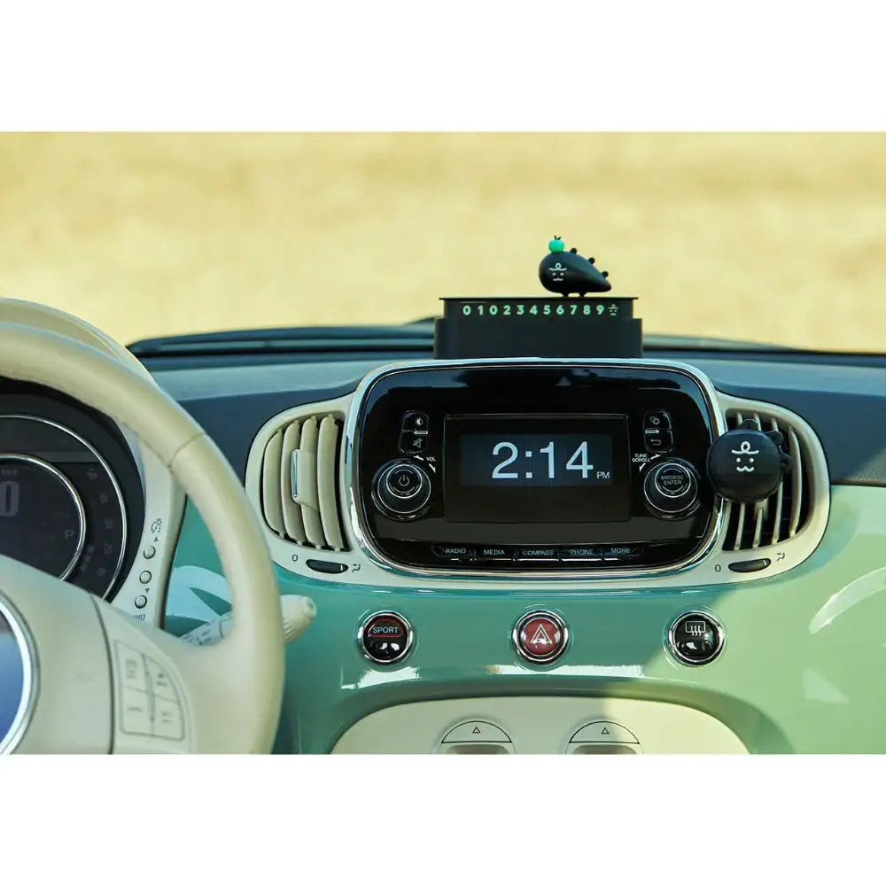 Kakao Friends - Jordy Black Edition Car Parking Number Plate - Kakao Friends - Home & Living, Accessories - Harumio