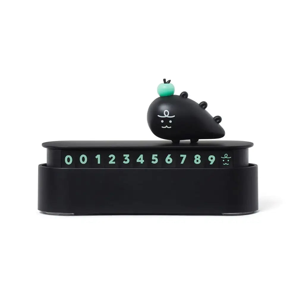 Kakao Friends - Jordy Black Edition Car Parking Number Plate - Kakao Friends - Home & Living, Accessories - Harumio