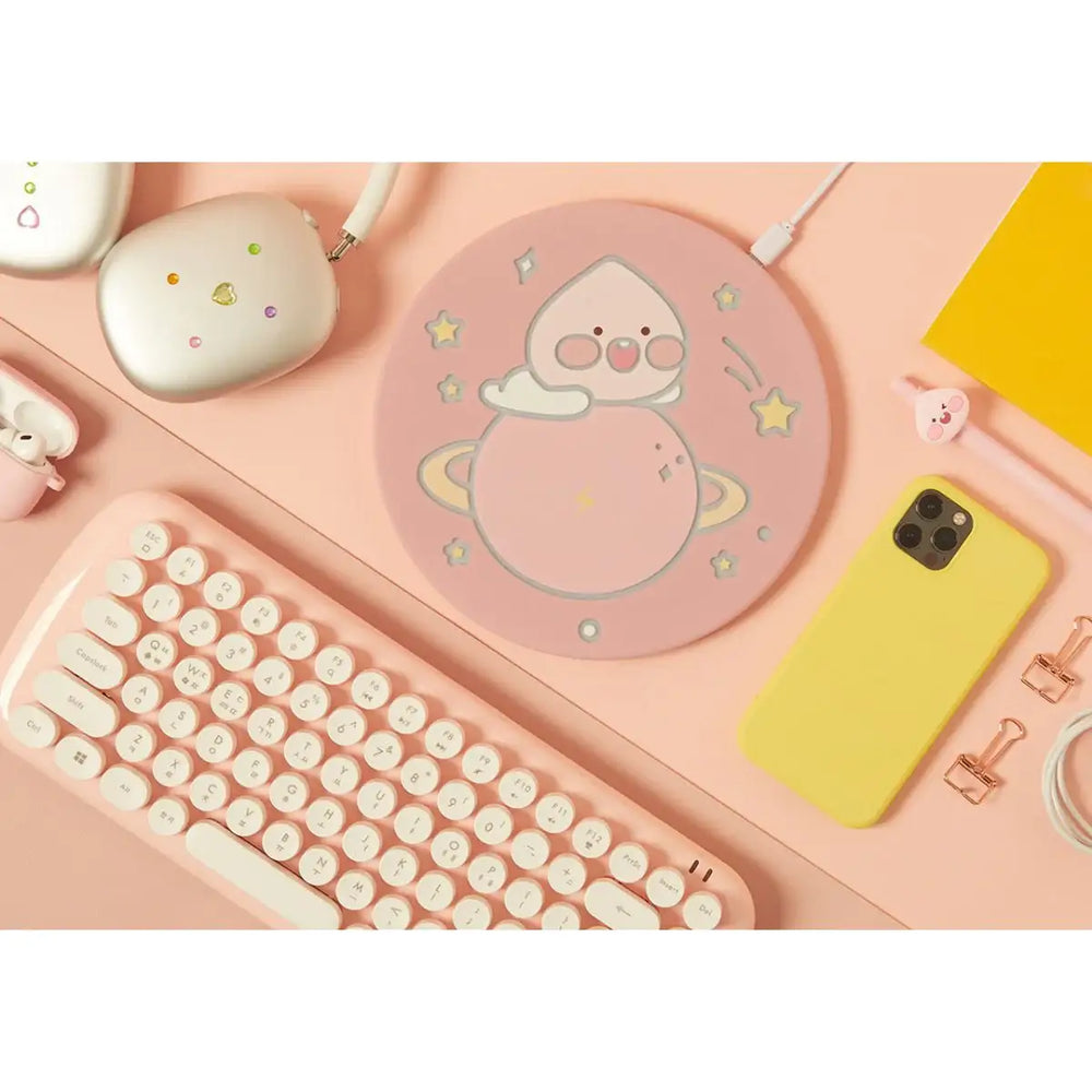 Kakao Friends - Life Peach Princess Little Apeach Wireless Charger - Kakao Friends - Home & Living, Accessories - Harumio