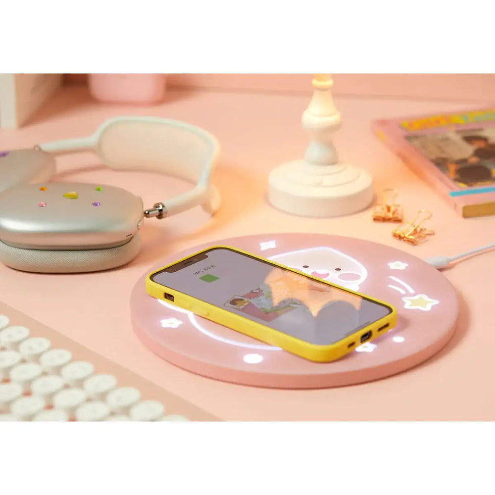 Kakao Friends - Life Peach Princess Little Apeach Wireless Charger - Kakao Friends - Home & Living, Accessories - Harumio