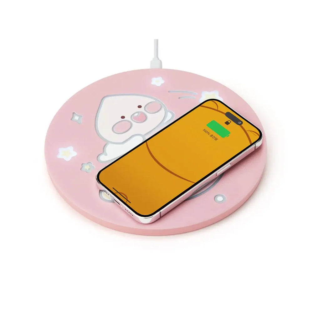 Kakao Friends - Life Peach Princess Little Apeach Wireless Charger - Kakao Friends - Home & Living, Accessories - Harumio