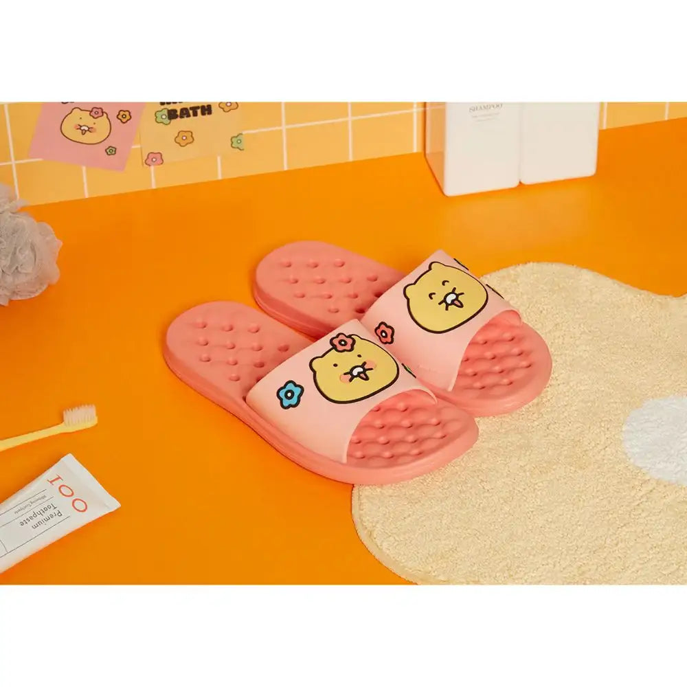 Kakao Friends - Choonsik Flower Bathroom Slippers - Kakao Friends - Footwear - Harumio