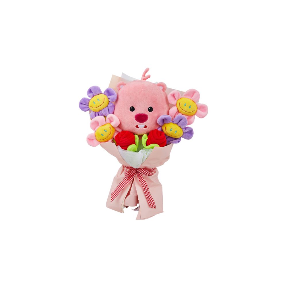Kakao Friends x Zanmang Loopy - Bouquet Plush Doll