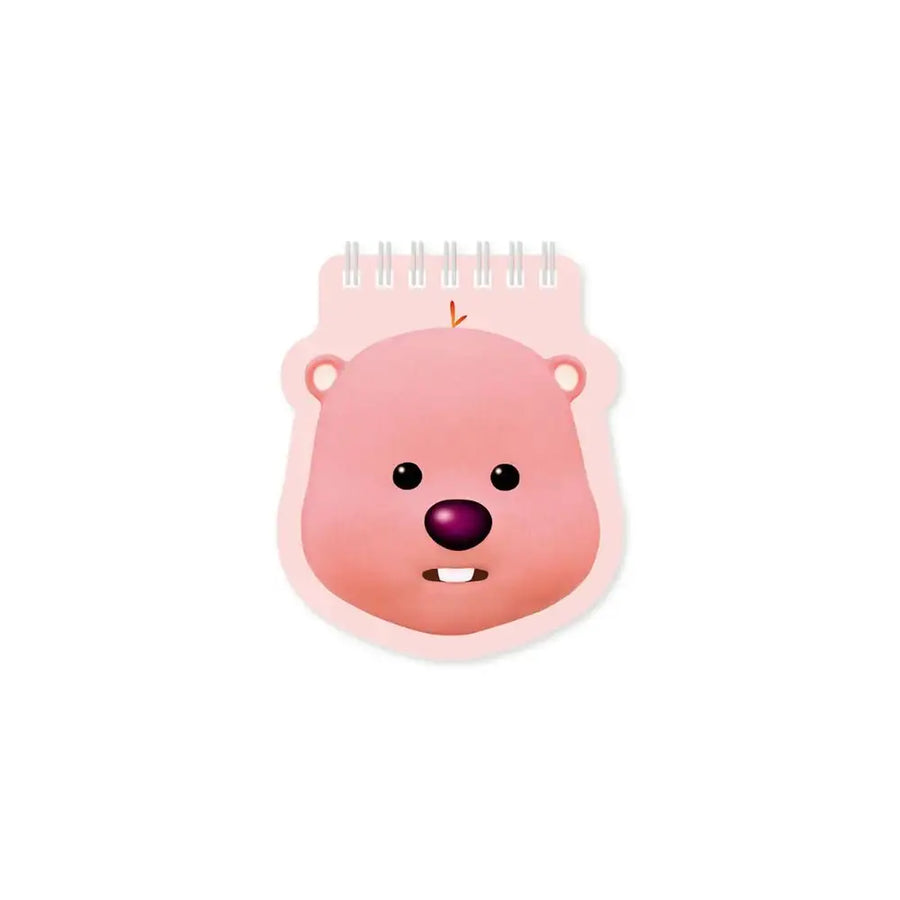 Kakao Friends x Zanmang Loopy - Face Spring Notebook - Kakao Friends - Notebook - Harumio