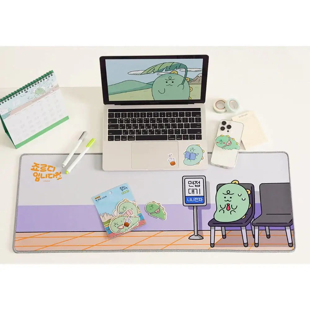 Kakao Friends - Hardworking Jordy Long Desk Pad - Kakao Friends - Home & Living, Accessories - Harumio