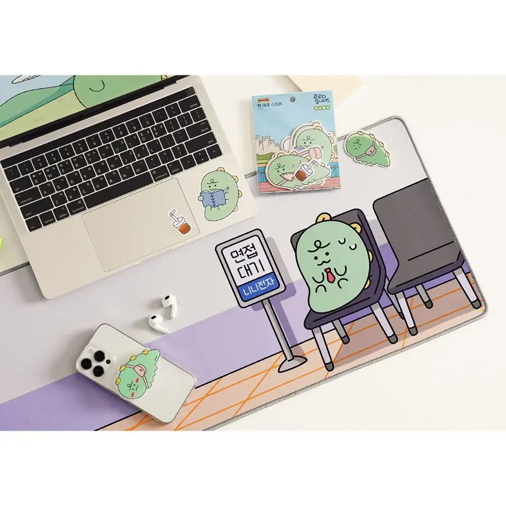 Kakao Friends - Hardworking Jordy Long Desk Pad - Kakao Friends - Home & Living, Accessories - Harumio
