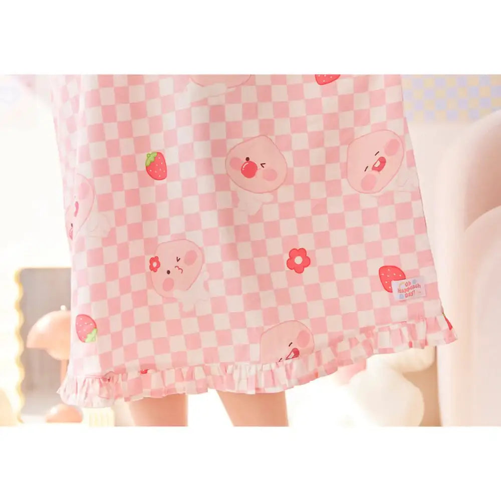 Kakao Friends - Oh Happeach Day Dress Pajamas - Kakao Friends - Home & Living, Accessories - Harumio