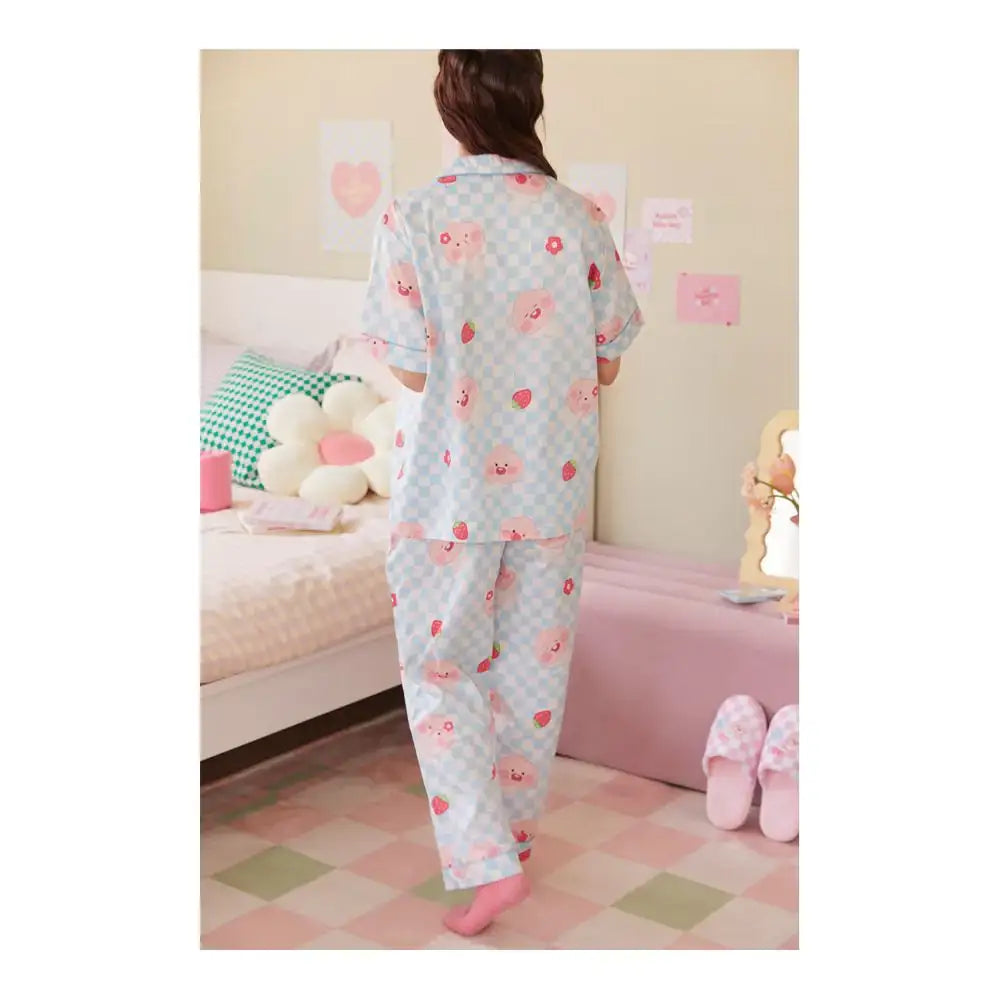 Kakao Friends - Oh Happeach Day Pajamas Set