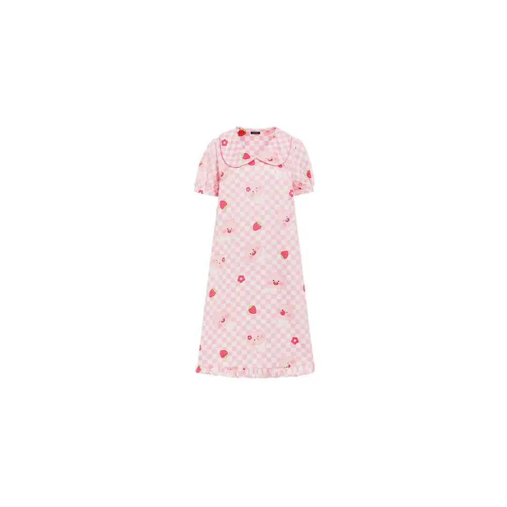 Kakao Friends - Oh Happeach Day Dress Pajamas - Kakao Friends - Home & Living, Accessories - Harumio