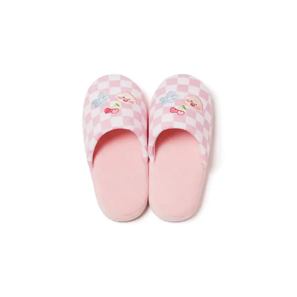 Kakao Friends - Oh Happeach Day Fabric Slippers