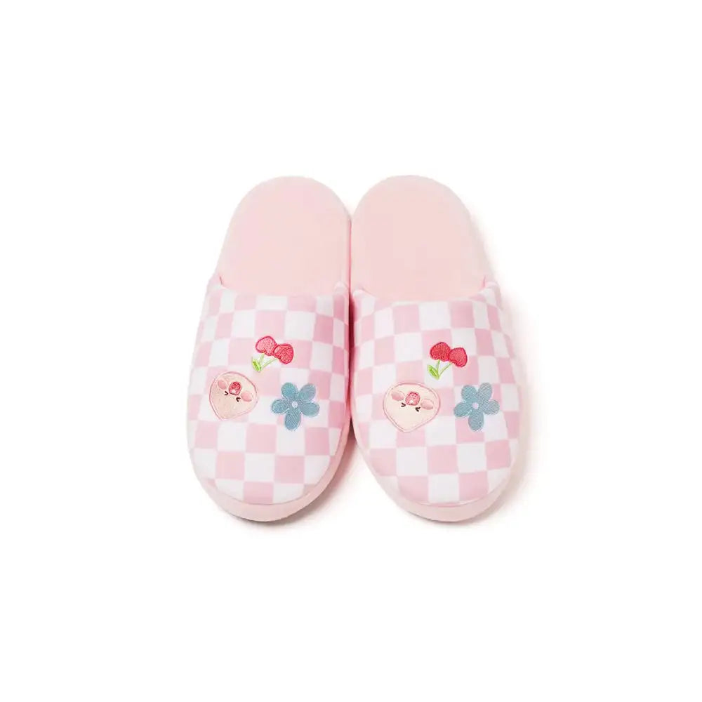 Kakao Friends - Oh Happeach Day Fabric Slippers