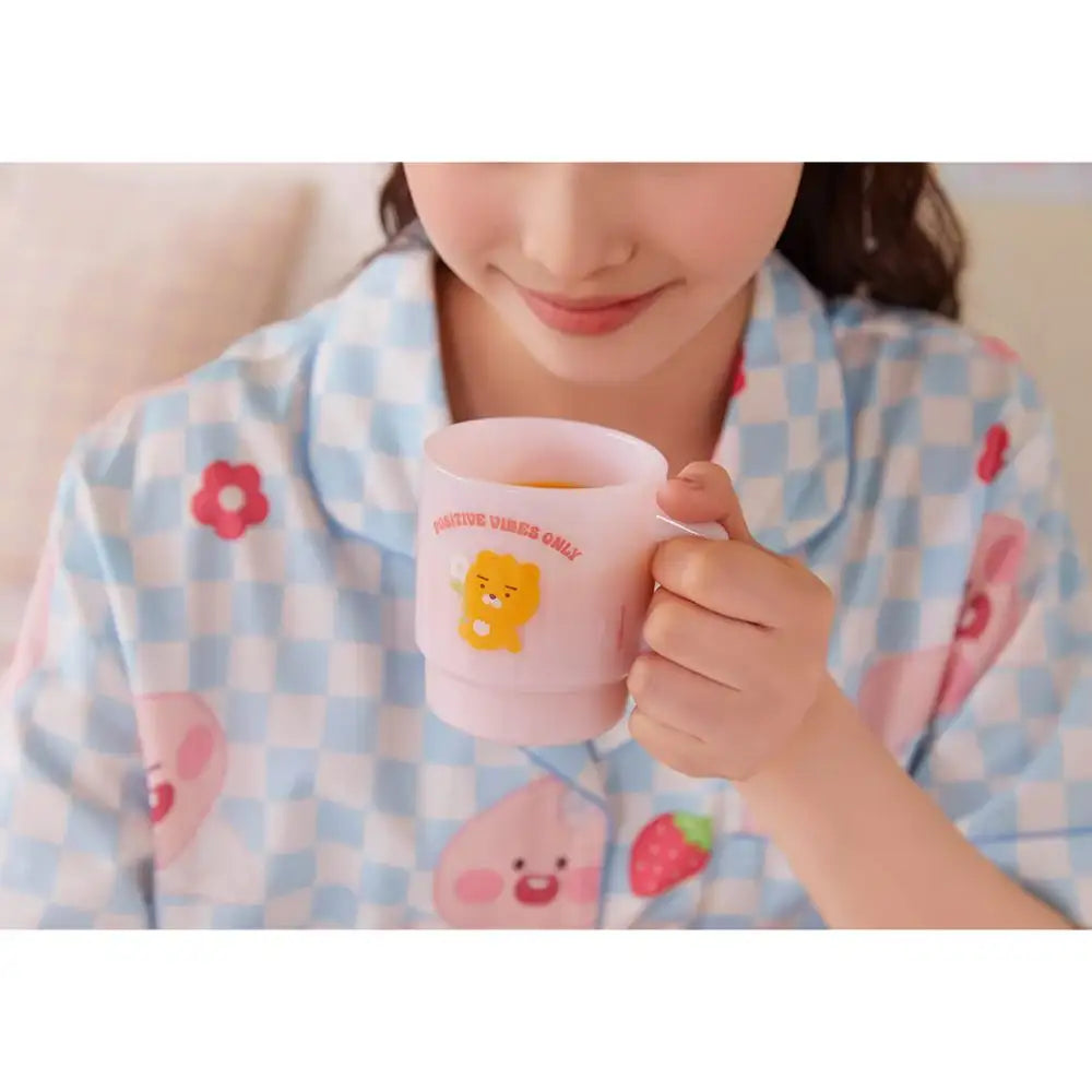 Kakao Friends - Oh Happeach Day Milk Glass - Kakao Friends - Home & Living, Accessories - Harumio