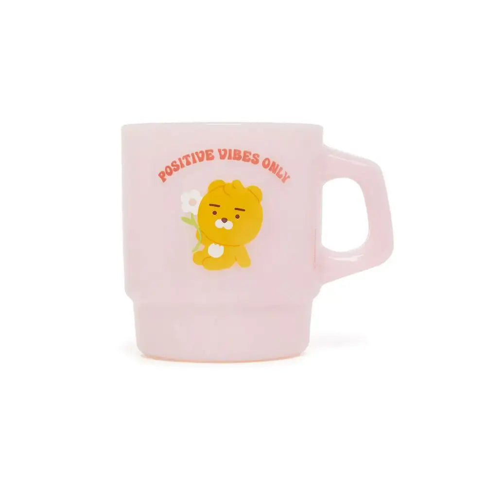 Kakao Friends - Oh Happeach Day Milk Glass - Kakao Friends - Home & Living, Accessories - Harumio