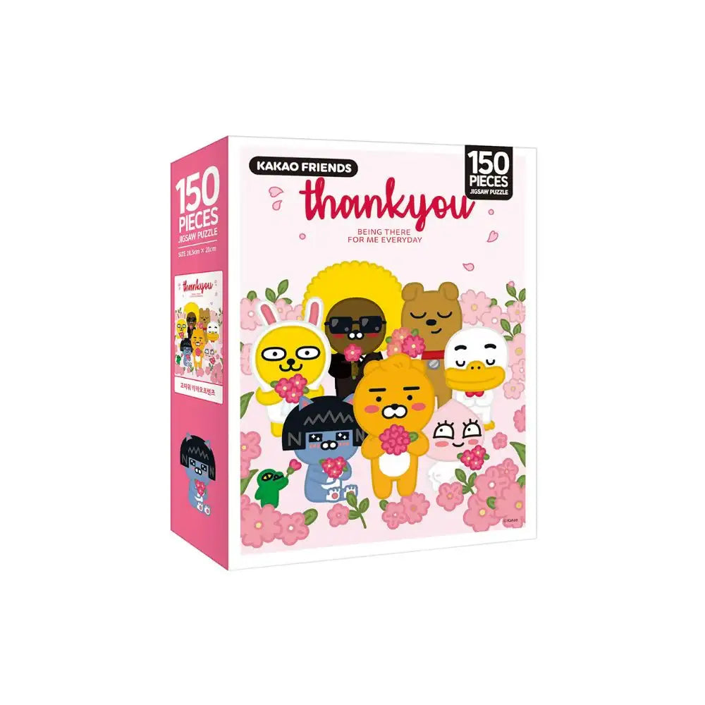 Kakao Friends - Thank You Friends Jigsaw Puzzle (150 pcs) - Kakao Friends - Home & Living, Accessories - Harumio