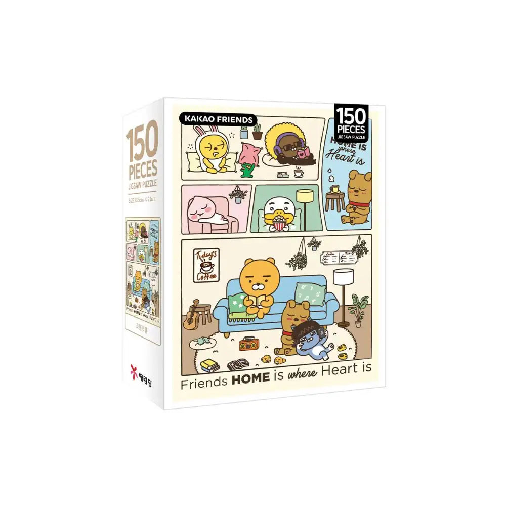 Kakao Friends - Friends Home Jigsaw Puzzle (150 pcs) - Kakao Friends - Home & Living, Accessories - Harumio