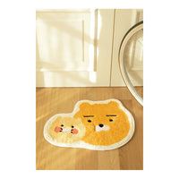 Kakao Friends - Ryan & Choonsik Face Rug