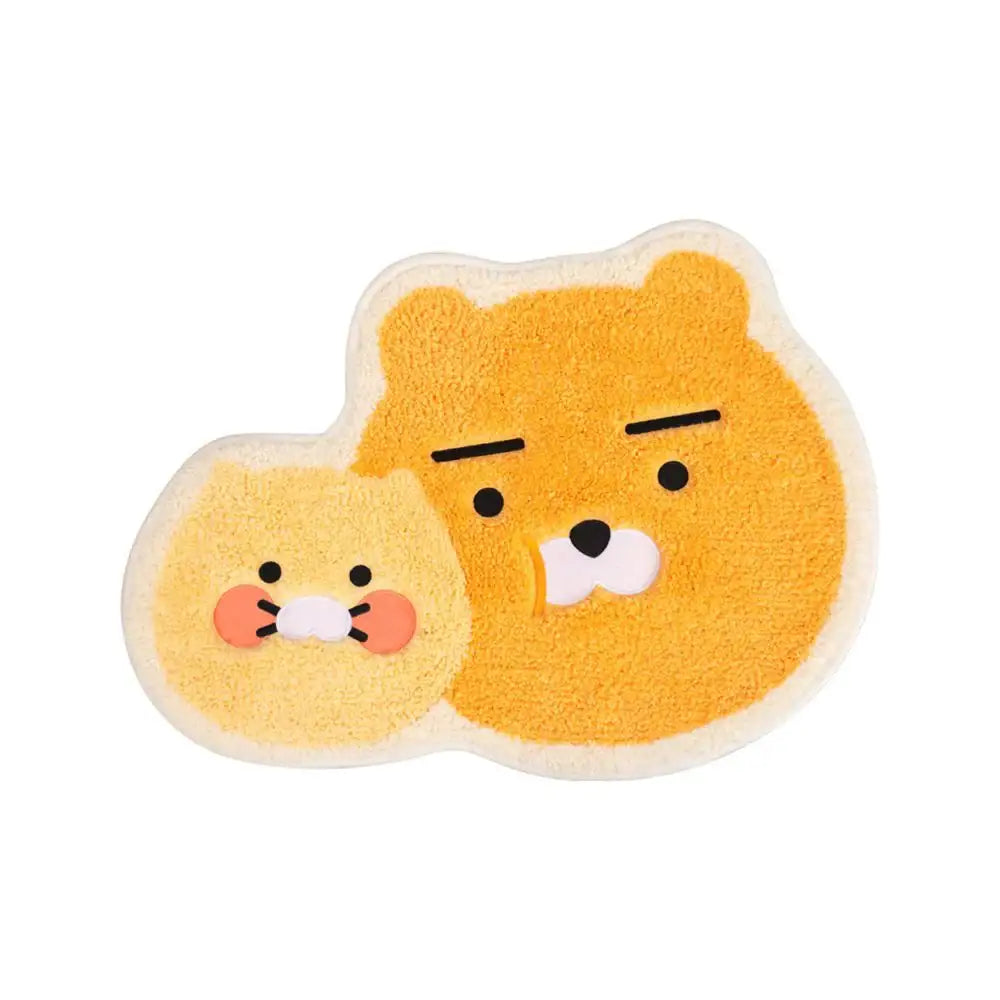 Kakao Friends - Ryan & Choonsik Face Rug - Kakao Friends - Home & Living, Accessories - Harumio
