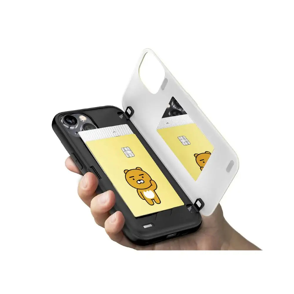 Kakao Friends - Choonsik Black Magnetic Phone Case - Kakao Friends - Home & Living, Accessories - Harumio