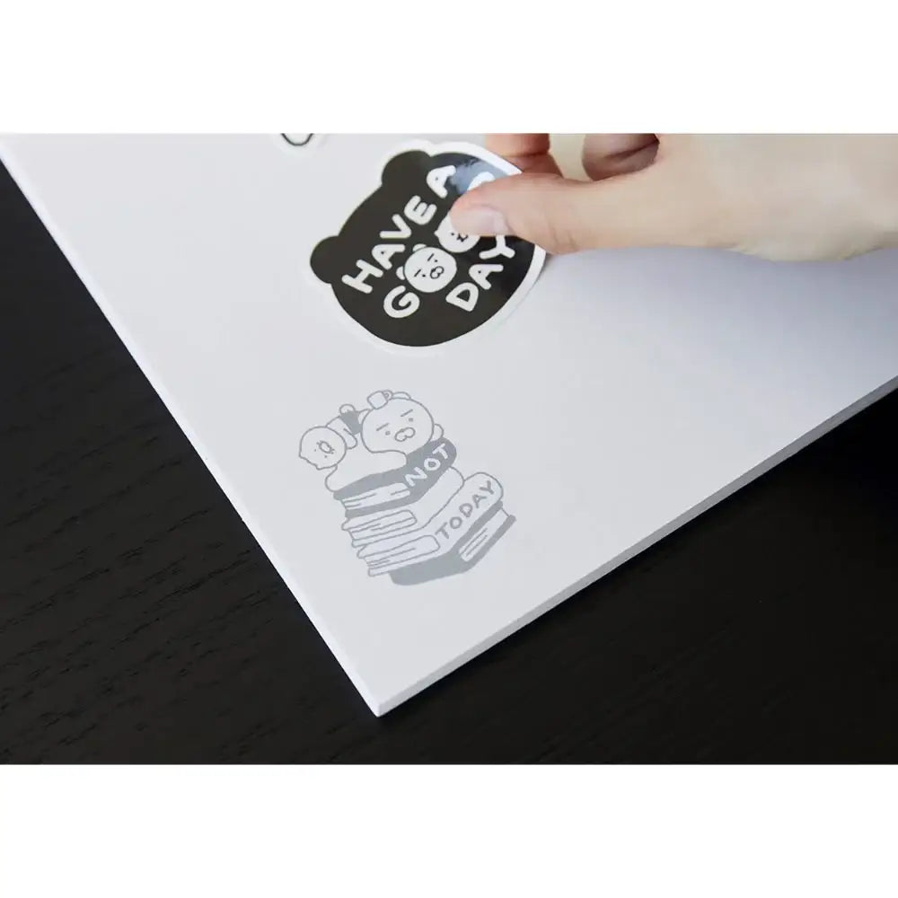 Kakao Friends - Black & White Notebook - Kakao Friends - Home & Living, Accessories - Harumio