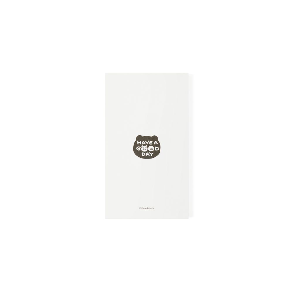 Kakao Friends - Black & White Checklist Note