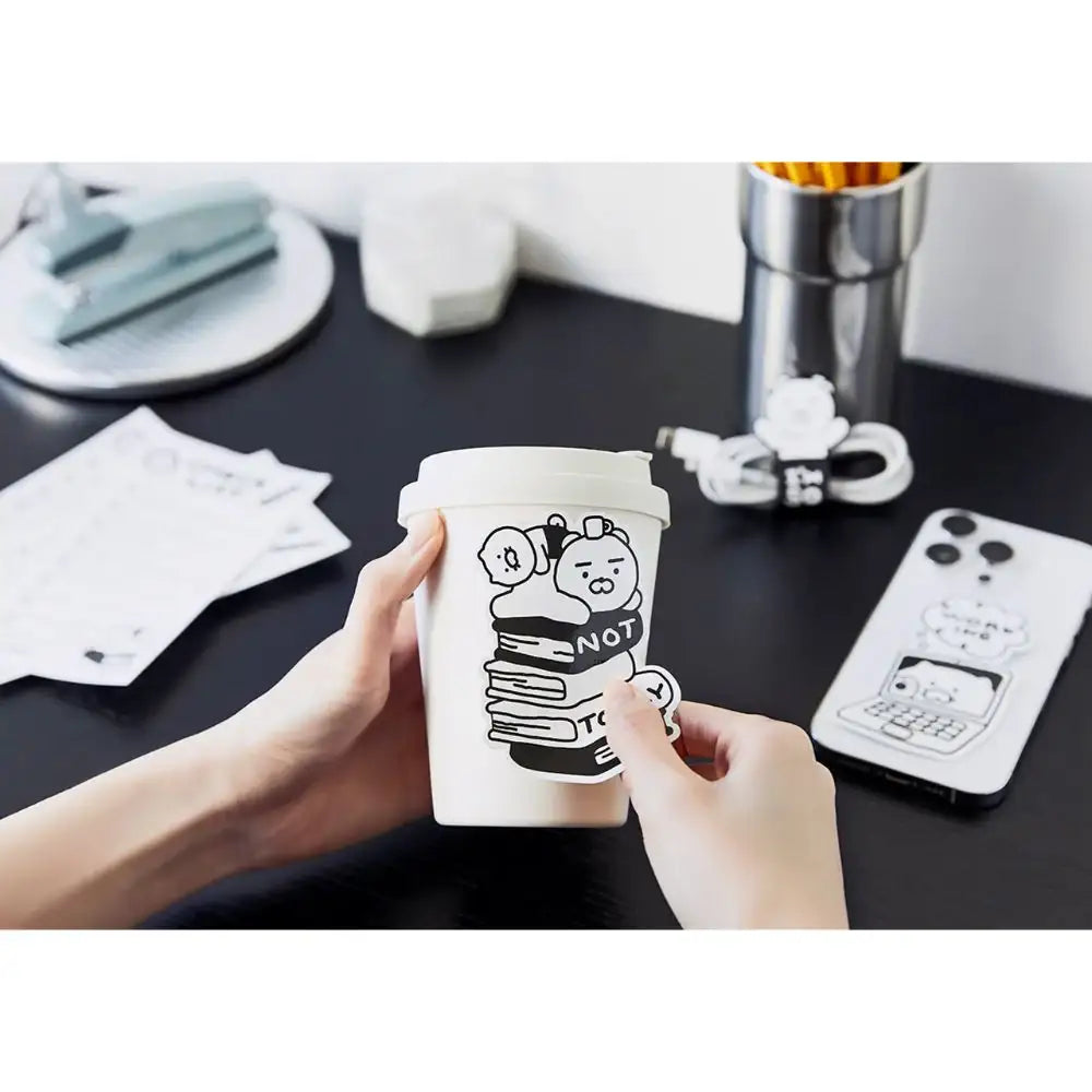 Kakao Friends - Black & White Deco Sticker - Kakao Friends - Home & Living, Accessories - Harumio
