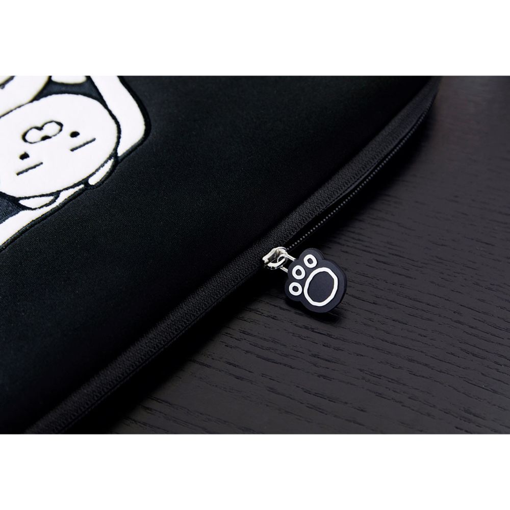 Kakao Friends - Black & White Notebook Pouch (17")