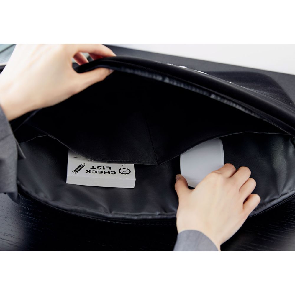 Kakao Friends - Black & White Notebook Pouch (17")