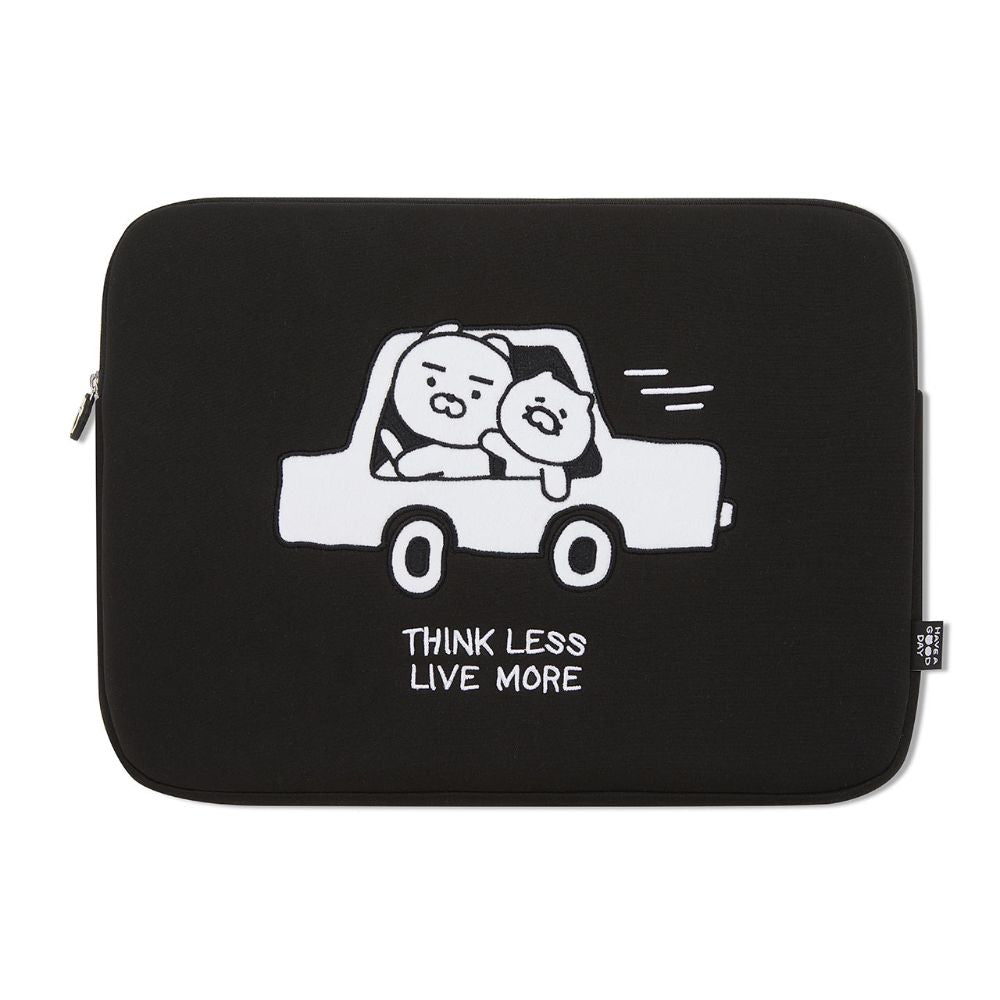 Kakao Friends - Black & White Notebook Pouch (17")