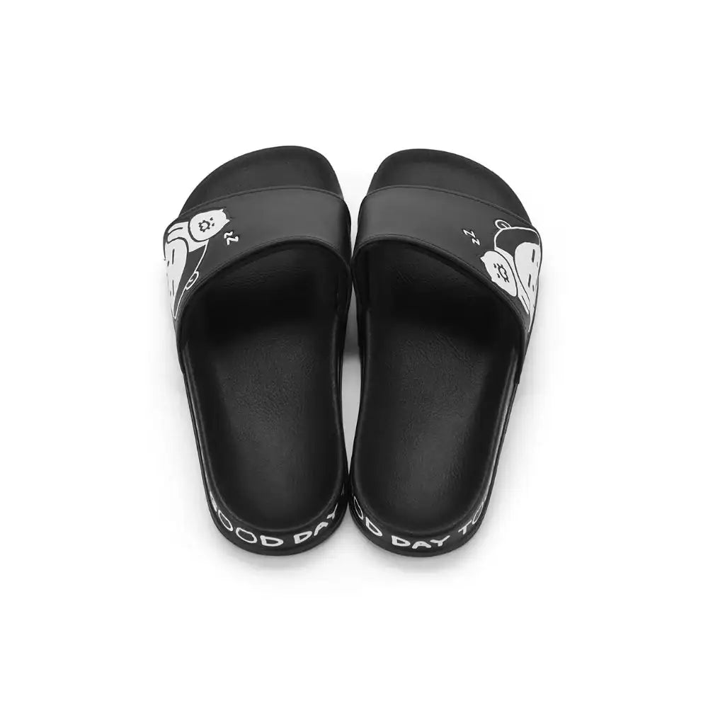 Kakao Friends - Black & White PU Slippers - Kakao Friends - Home & Living, Accessories - Harumio