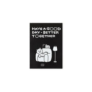 Kakao Friends - Black & White Notebook - Kakao Friends - Home & Living, Accessories - Harumio