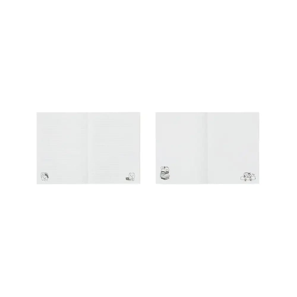 Kakao Friends - Black & White Notebook - Kakao Friends - Home & Living, Accessories - Harumio