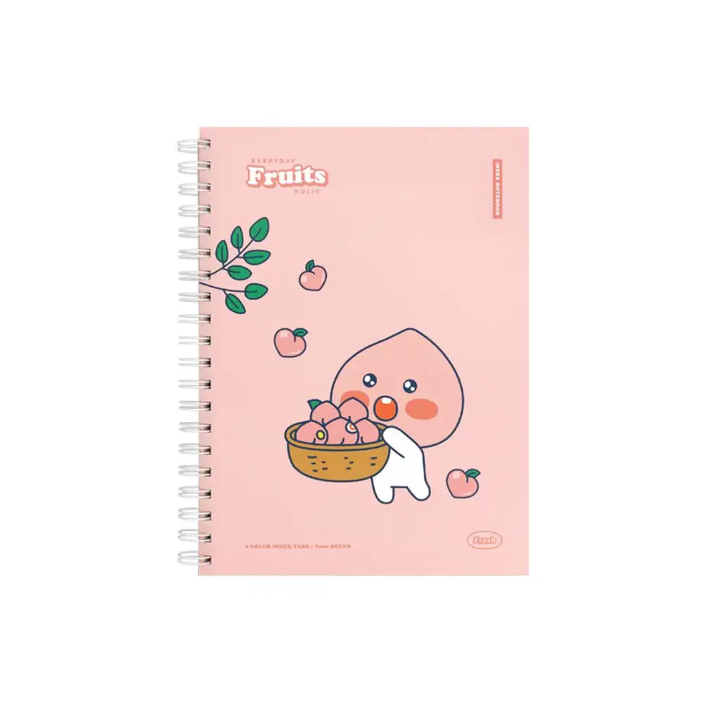Kakao Friends - Fruity Friends Maxi Spring Notebook - Kakao Friends - Home & Living, Accessories - Harumio