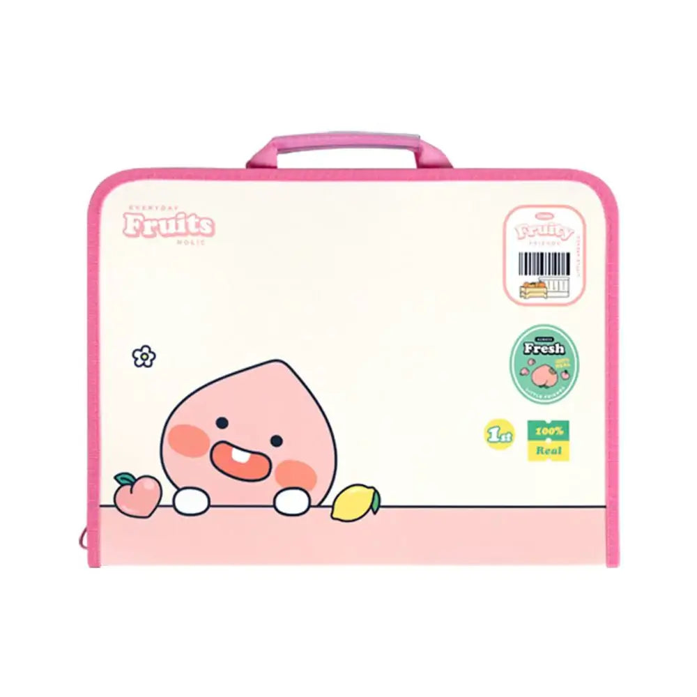 Kakao Friends - Fruity Friends Zipper File - Kakao Friends - Home & Living, Accessories - Harumio