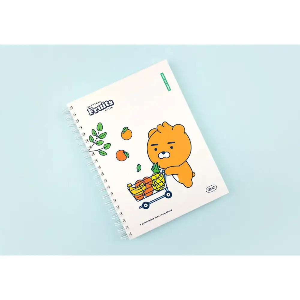 Kakao Friends - Fruity Friends Maxi Spring Notebook - Kakao Friends - Home & Living, Accessories - Harumio