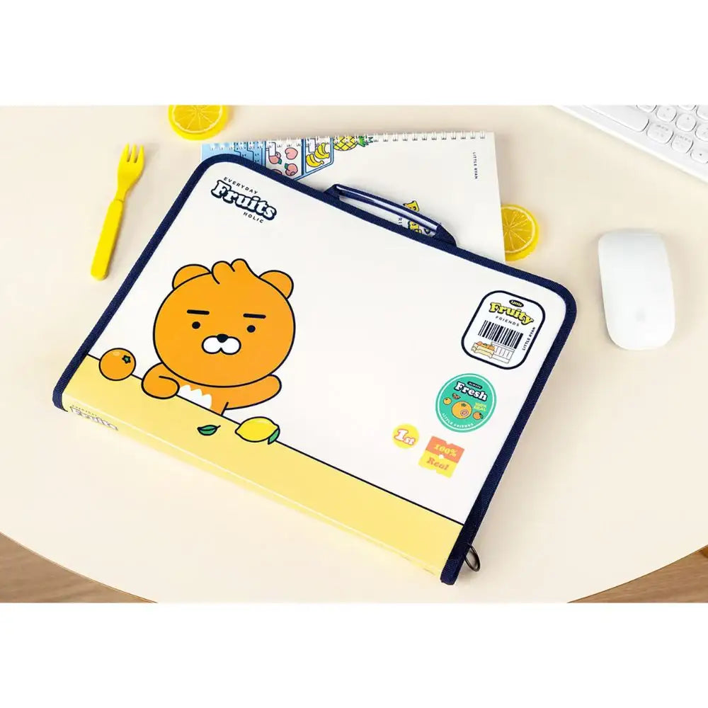 Kakao Friends - Fruity Friends Zipper File - Kakao Friends - Home & Living, Accessories - Harumio