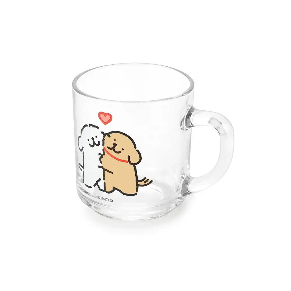 Kakao Friends - Maltese Glass Mug - Kakao Friends - Home & Living, Accessories - Harumio