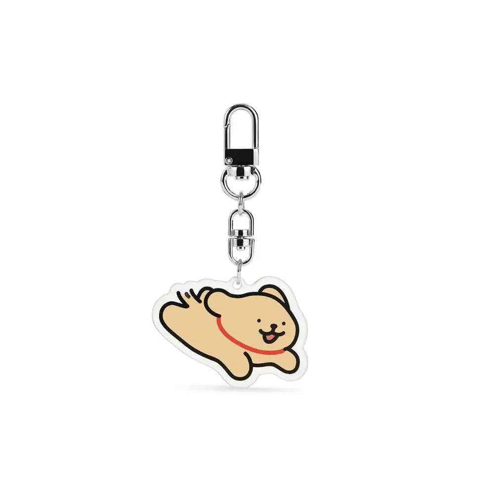 Kakao Friends - Maltese Acrylic Keyring Set (Run Version) - Kakao Friends - Acrylic Keyring - Harumio